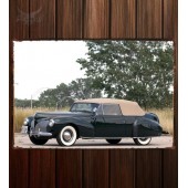 Металлическая табличка Lincoln Zephyr Continental Cabriolet